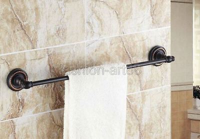 Black Oil Rubbed Antique Brass Bathroom Single Bar Towel Rails Towel Rack fba212