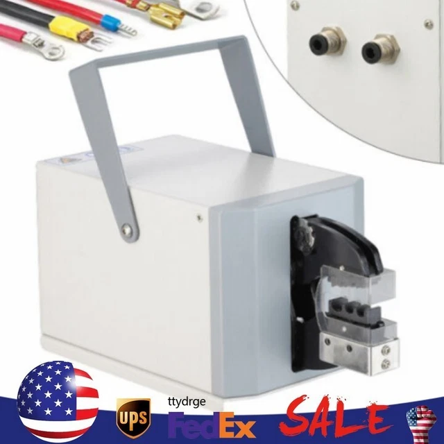 Wire Terminal Crimper Pneumatic Crimping Tool Air Powered Crimping Machine Tool