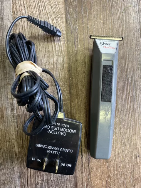 Oster Hair Trimmer 6810-19a 1.2v Slim Trim Vintage Edge Line
