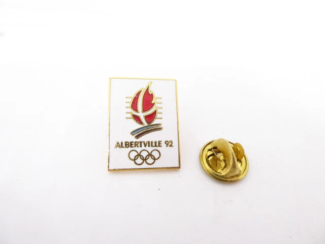 RARE PINS PIN'S .. OLYMPIQUE OLYMPIC ALBERTVILLE 92
