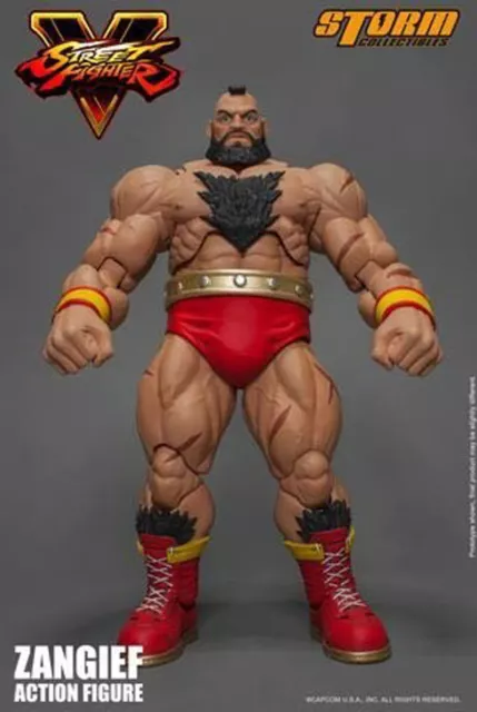 Storm Toys Street Fighter V Zangief 30th Anniversary 1/12 Scale 7″ Male Figure