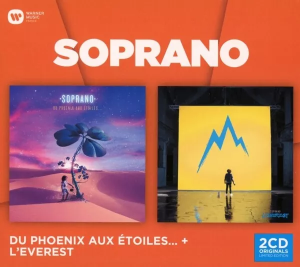 Soprano-Coffret 2Cd:du Phoenix Aux Étoiles &L'everest Limited  Edition 2 Cd Neu