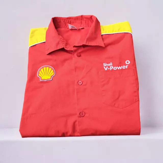 Shell partner tecnico scuderia Ferrari Camicia uomo taglia XL