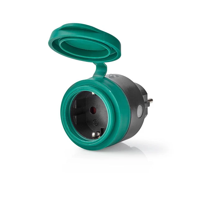 Prise RF Extérieure Intelligente Extérieur IP44 Marche/Arrêt Schuko Type F