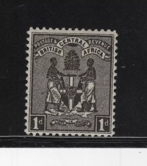 British Central Africa Sc#21 -- Mh, F/Vf -- Unwmk