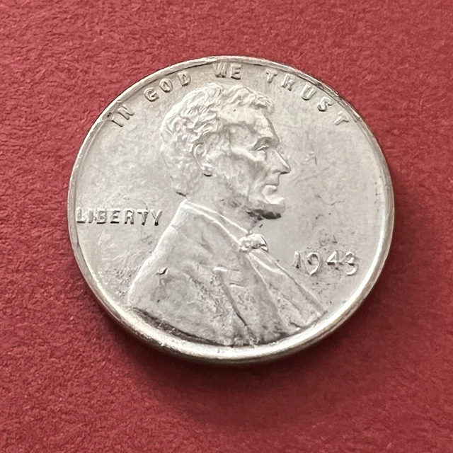 1943 “Silver” Steel Wheat Penny - No Mint Mark