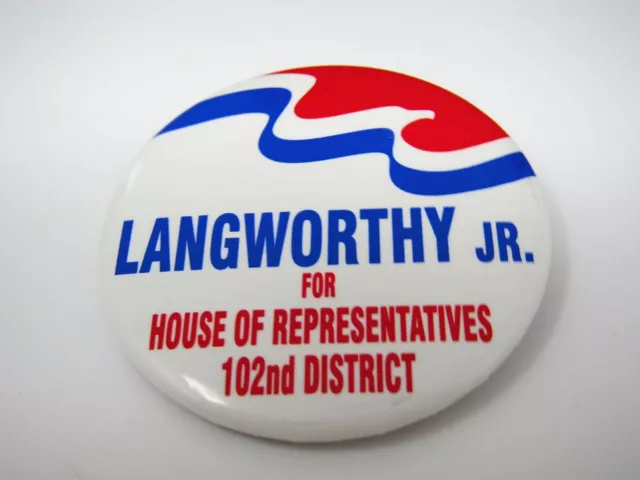 Vintage Spilla: Langworthy Jr. Casa Di Representatives 102nd District