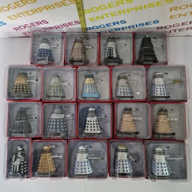 Eaglemoss Doctor Dr Who Figurine Collection Rare Dalek Special editions SD1-SD20