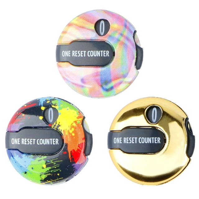 1* Golf Score Counter Portable Golf Score Counter Clicker