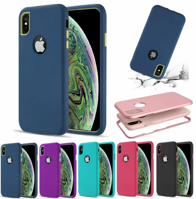 For iPhone 6 7 8 Plus 11 X XS XR Max Case Cover Protective Rugged Shockproof