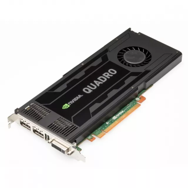 nVidia Quadro K4200 4GB GDDR5 PCI Express 2.0 x16 1x DVI-I 2x DisplayPort 2