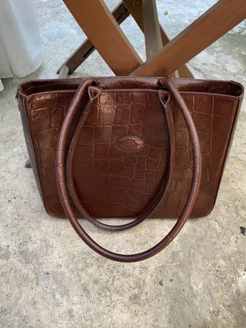 WOMENS MULBERRY BAG Rich Brown Congo Leather Oversized EUR 450 72 PicClick FR