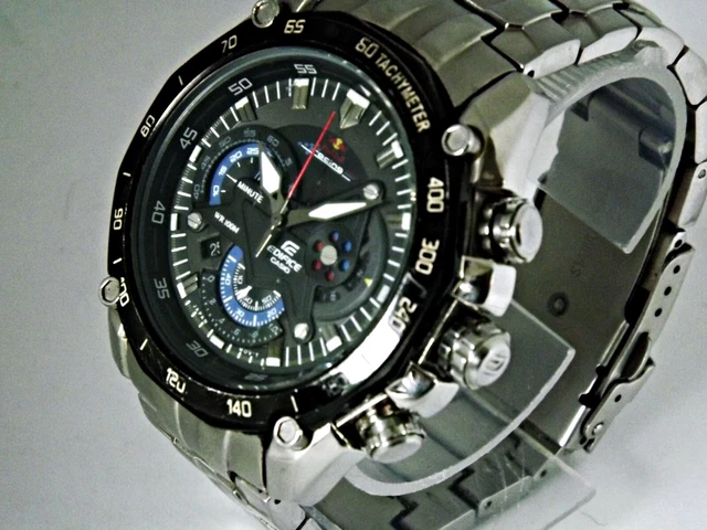 CASIO EDIFICE EF 550 Rbsp Red Bull Racing Team Partner Chronoraph Mens Quartz. 52.00 PicClick UK