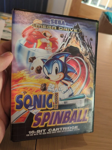 SEGA MEGA DRIVE - Sonic the Hedgehog Spinball inc. Box & Manual £19.99 ...
