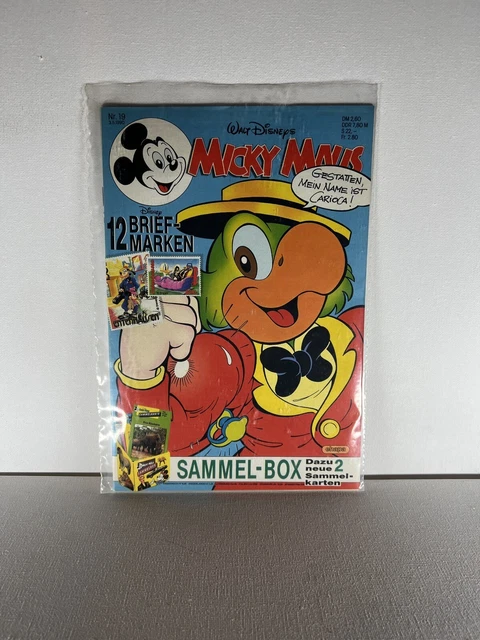Micky Maus Heft Nr 19 Disney Comic #A9 Sammlung Selten 1994 1992 1990 1989 Usw