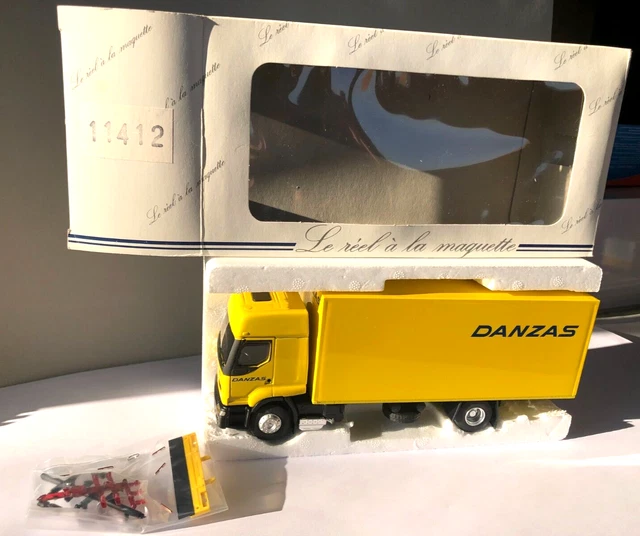 CAMION ELIGOR 1/43 Renault Premium porteur Danzas LBS SURBER RVI rare ...