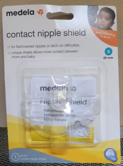 Medela Contact Nipple Shield for Breastfeeding, , 20 mm, Small