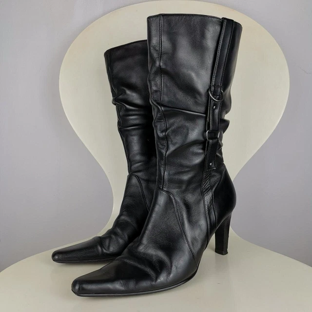 Lotus leather calf boots sales