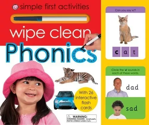 Very Good, Wipe Clean Phonics (Simple First Activities), Roger Priddy, Book