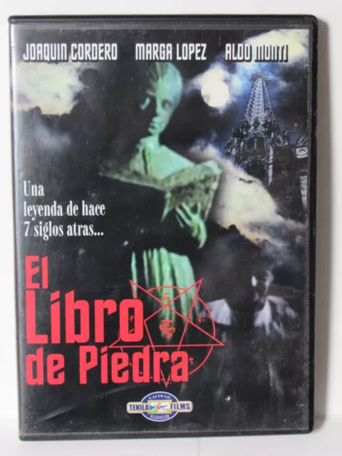 El Libro De Piedra (DVD, 1969) Joaquin Cordero, Marga Lopez, MEXICAN HORROR