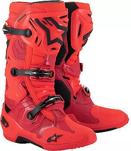 Alpinestars Tech 10 Ember Limitierte Ausgabe Stiefel Motorrad Dirt Bike