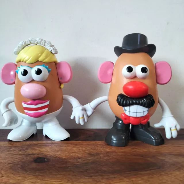 Mr & Mrs Potato Head Rare Mashey in Love 60th Anniversary Wedding Set READ