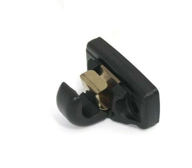 Genuine VW Sun Visor Clip Holder – Grey – Fits Amarok, Bora, Eos, Sharan – OEM 3B0857561B Y20