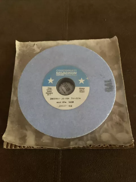 Cincinnati Milacron Conform Grinding Wheel 3M58461-J6-VSA