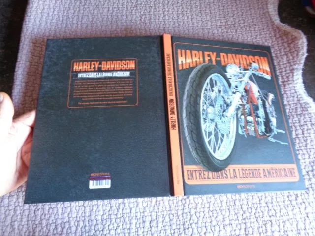 Ancienne Moto Harley Davidson Entrez dans la légende Américaine