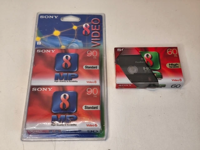 LOT 5 Cassettes mini dv SONY 60 min MiniDv NEUF SOUS BLISTER K7 LOT 5 Cassettes mini dv SONY 60 min MiniDv NEUF SOUS BLISTER K7