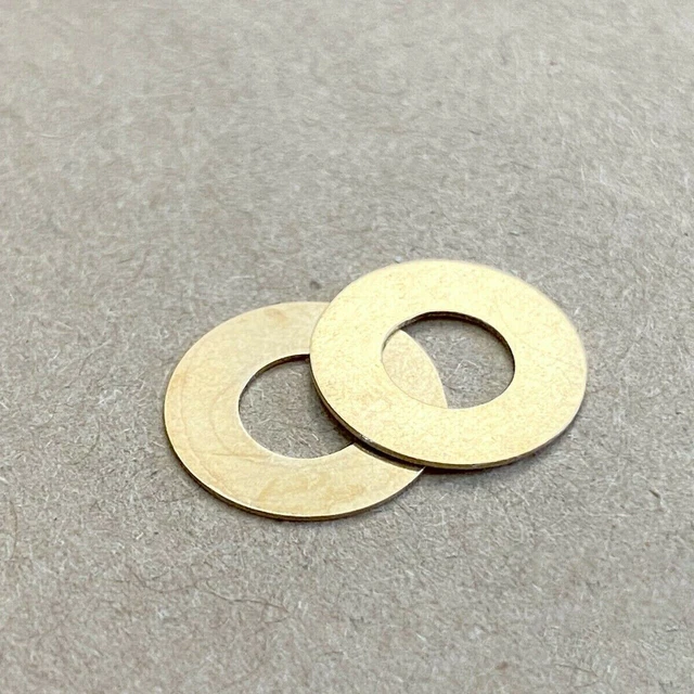 2pcs Phosphorous Bronze Washer Set For Spyderco Paramilitary 2 & Para 3