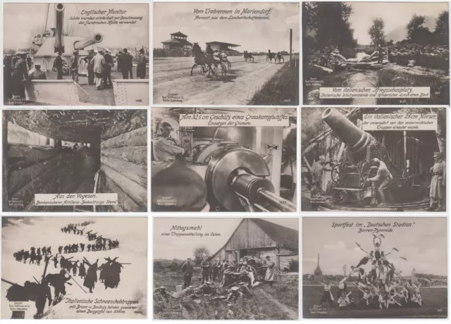1. Weltkrieg Sammlung 88 Postkarten Paul Hoffmann & Co. Berlin 1914-1918 2