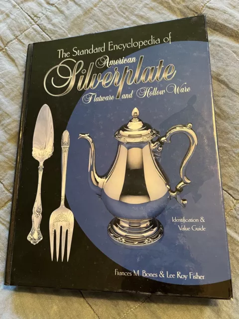 American Silverplate Identification Pattern Guide Book Reference Bones Fisher