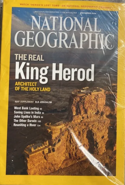 National Geographic Magazine -December 2008 - The Real King Herod - BRAND NEW