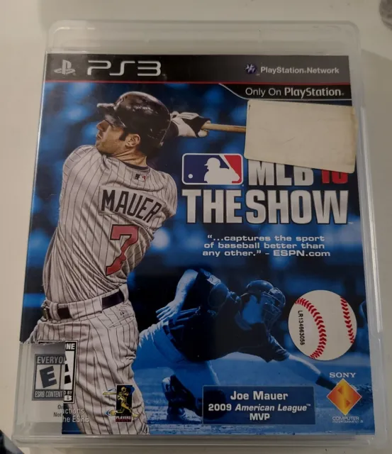 MLB 10 The Show Sony Playstation 3 PS3 CIB TESTED AND WORKS