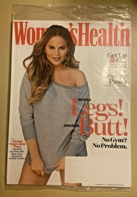 WOMENS HEALTH MAGAZINE CHRISSY TEIGEN Issue October 2018 Body Beauty