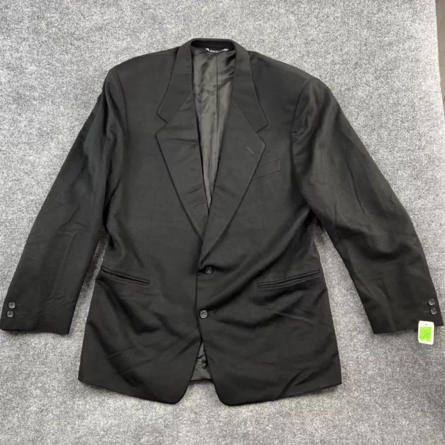 Loro Piana Men Jacket 56 IT Italy Lana Cashmere Canali Proposta Blazer Black