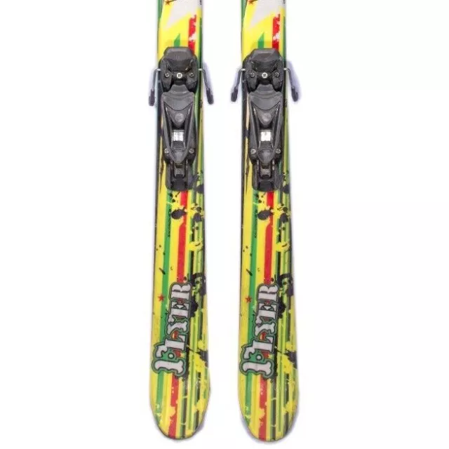 ski occasion SALOMON "FLYER" taille : 161 cm = 1 mètre 61 + fixations 3