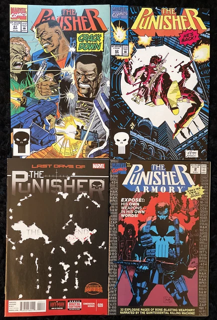 Punisher Comics (Lot of 28) Vol. 2 - War Zone Journal - Platoon 2099 Special #1 8