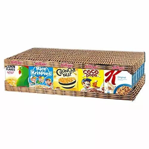 Kellogg's Cereal Mixed Case 35 Portion Packs (Top 5 Brands)