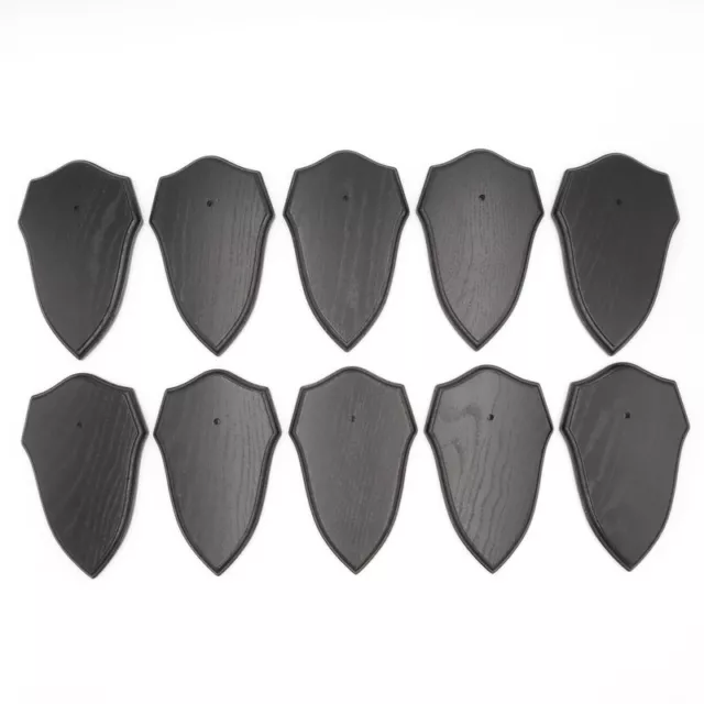 10 Pieza Escudo de Trofeo Forma Oscuro Af 19CM X 11CM para Ciervo