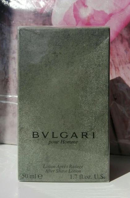 BULGARI BVLGARI POUR HOMME AFTER SHAVE DOPOBARBA 50 ml OLD FORMULA VINTAGE SIGIL