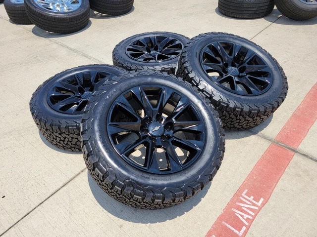 20& CHEVY TAHOE Silverado Trail Boss OEM 5919 wheels rims GMC 2023 BFG ...
