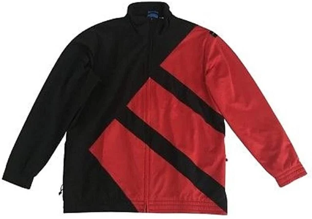 ADIDAS EQT BOLD 2.0 Retro Men s Track Jacket Black Green Size