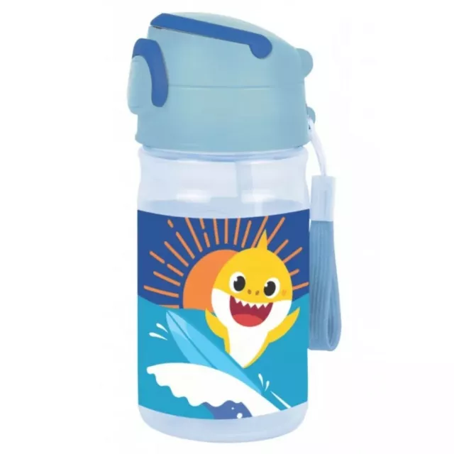 Baby Shark Water Bottle Pop Up Sport Drinking Kids Bottle 350Ml