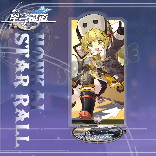 Anime Honkai: Star Rail Hook Cosplay Acrylic Stand Figure Display Model Gift