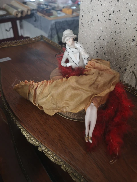 Figurine Poupée En Porcelaine Vintage – Membres Articulés – Fabrication Française XXème – N6131