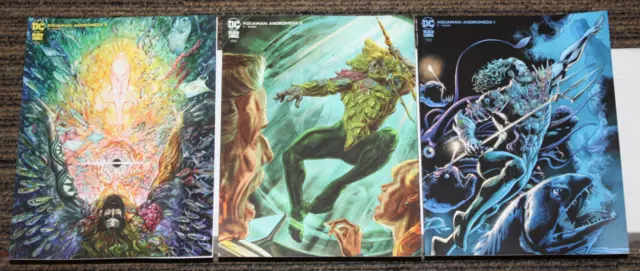 DC Black Label Aquaman: Andromeda #1-3 COMPLETE SET - ALL Bs - Ram V & Ward