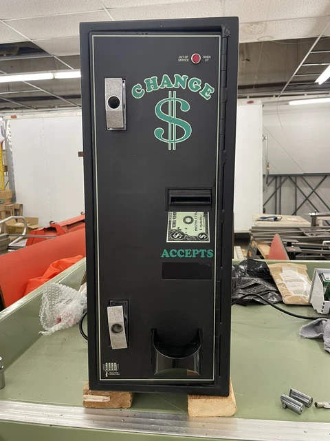 American Ac1002 Front Load Banknote Changer