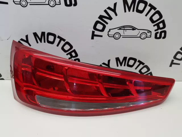 2012 Audi Q3 8U '11-15 Rear Left Uk Passenger Side Taillight Genuine 8U0945093